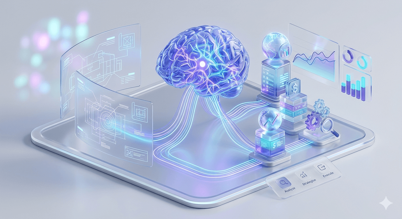 AI Business Strategy and Concept Blueprint Interface